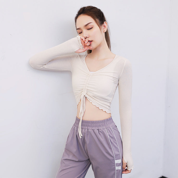 Sports Gym Clothes Top T-Shirt Was Thin