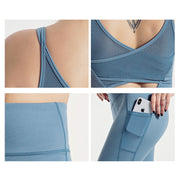 Mesh sling breathable yoga wear