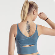 Mesh sling breathable yoga wear