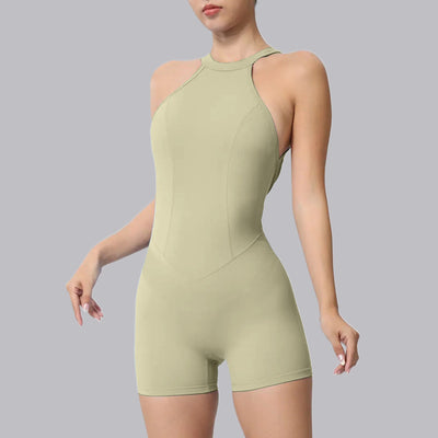 Tight Sports Jumpsuit Yoga Suit