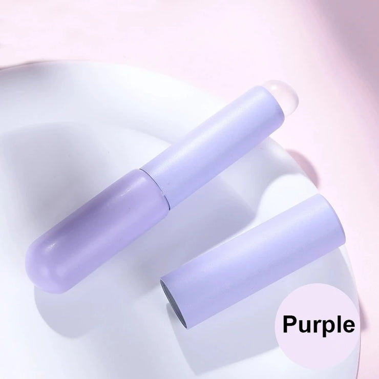 Silicone Lip Brush With Cover Concealer Brushes Lip Balm Lip Gloss  Make Up Brushes Reusable Lipstick Applicator For Perfect Makeup Easy To Apply, Beauty Brush Travel Portable  Manicure Tools